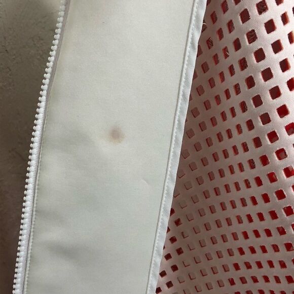 CLOVER CANYON - BRIGHT TANGERINE FULL ZIP - SLIGHT A-LINE DESIGN & MORE - B3 - Picture 10 of 14